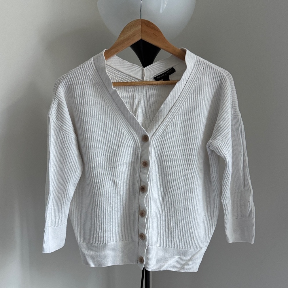 Banana Republic White Women's Cardigan
